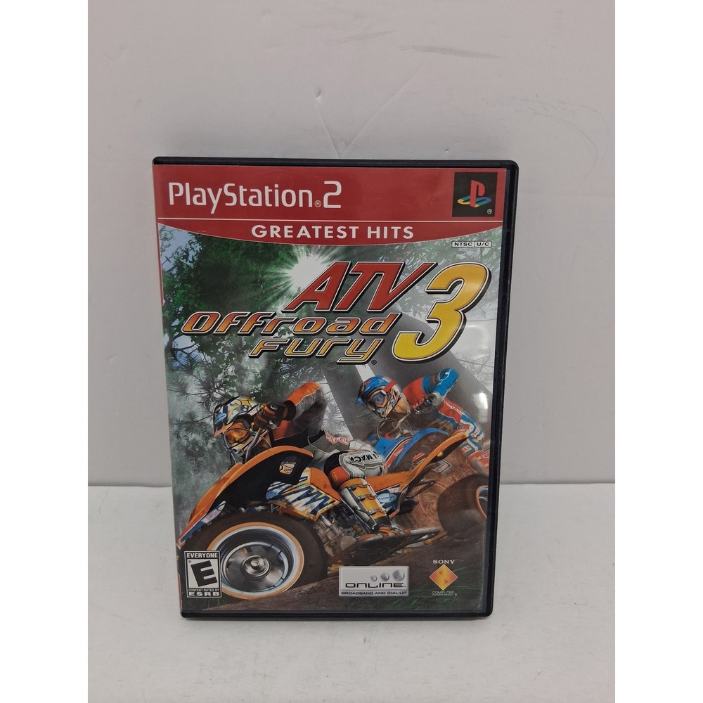 ATV Offroad Fury 3 Sony PlayStation 2 PS2 Greatest Hits Racing Game CIB
